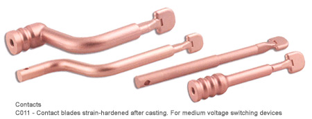 Pure electrolytic copper casting